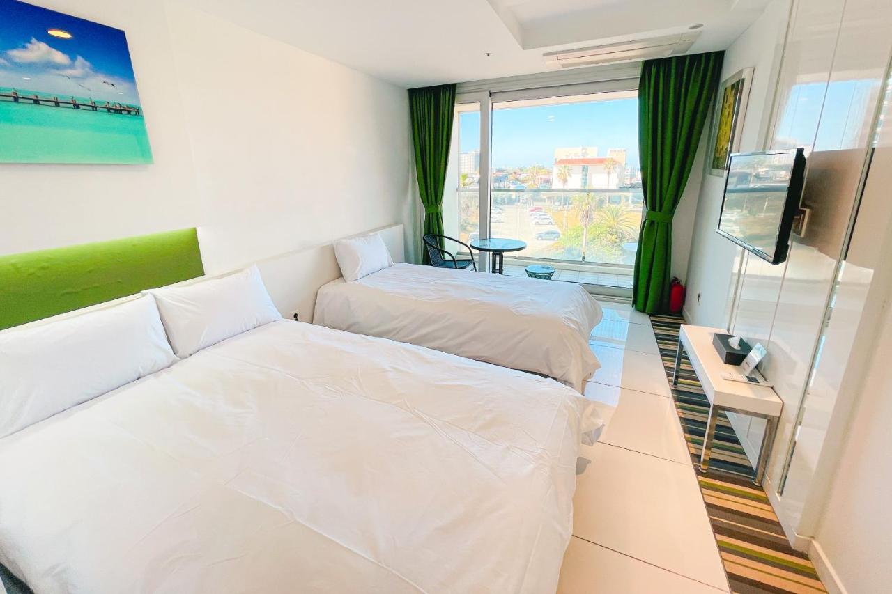 Hamdeok Beach Stay ג'גו מראה חיצוני תמונה