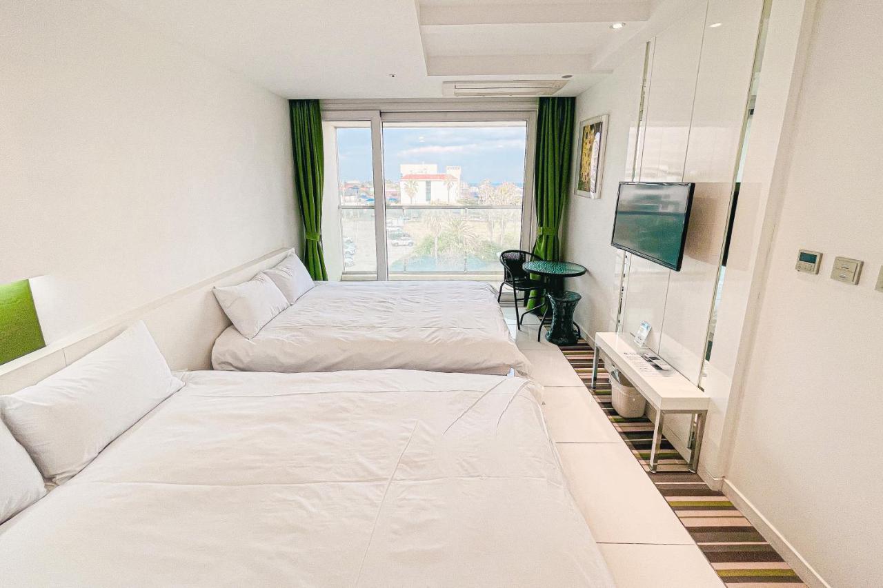 Hamdeok Beach Stay ג'גו מראה חיצוני תמונה