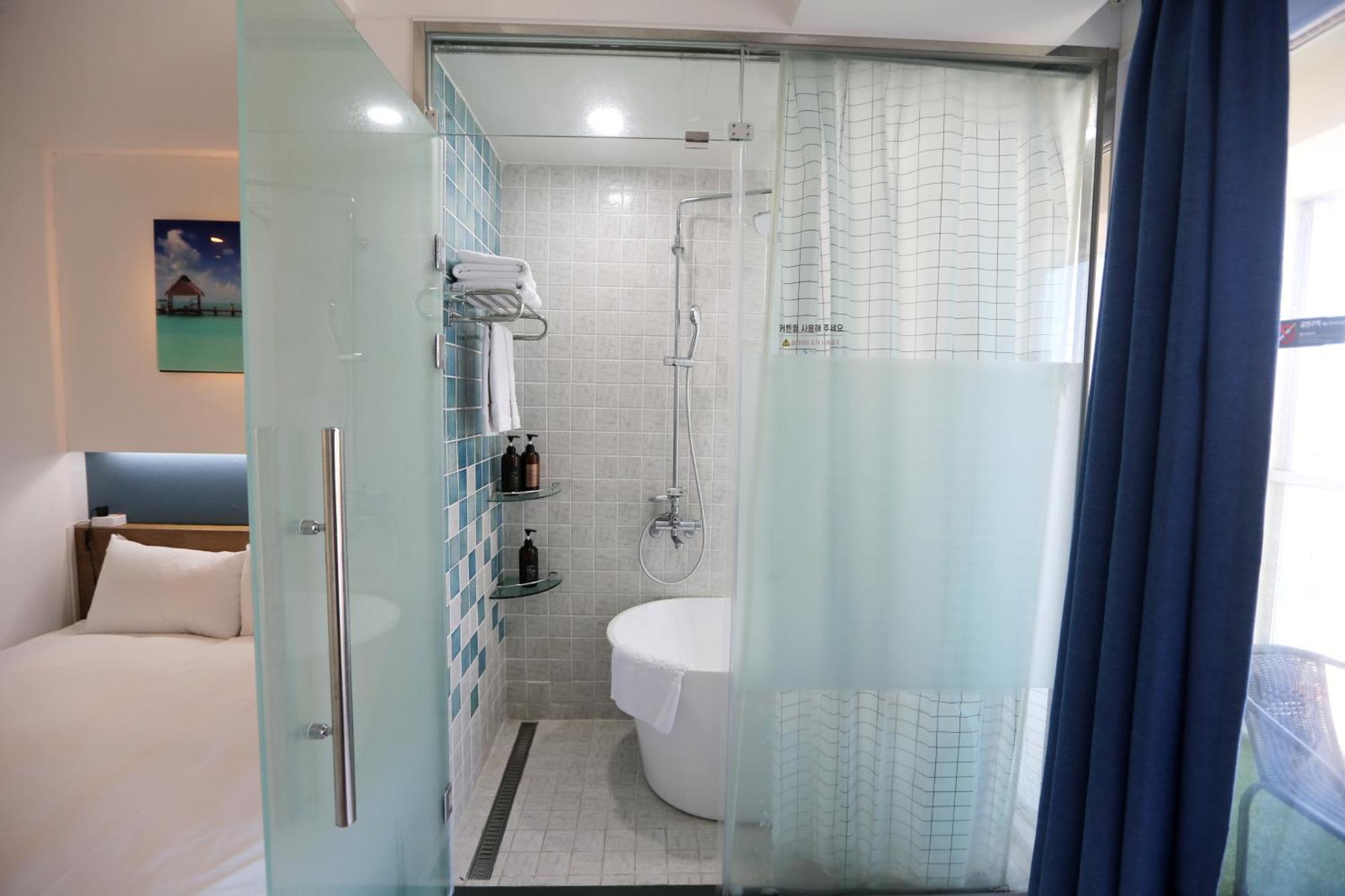Hamdeok Beach Stay ג'גו מראה חיצוני תמונה